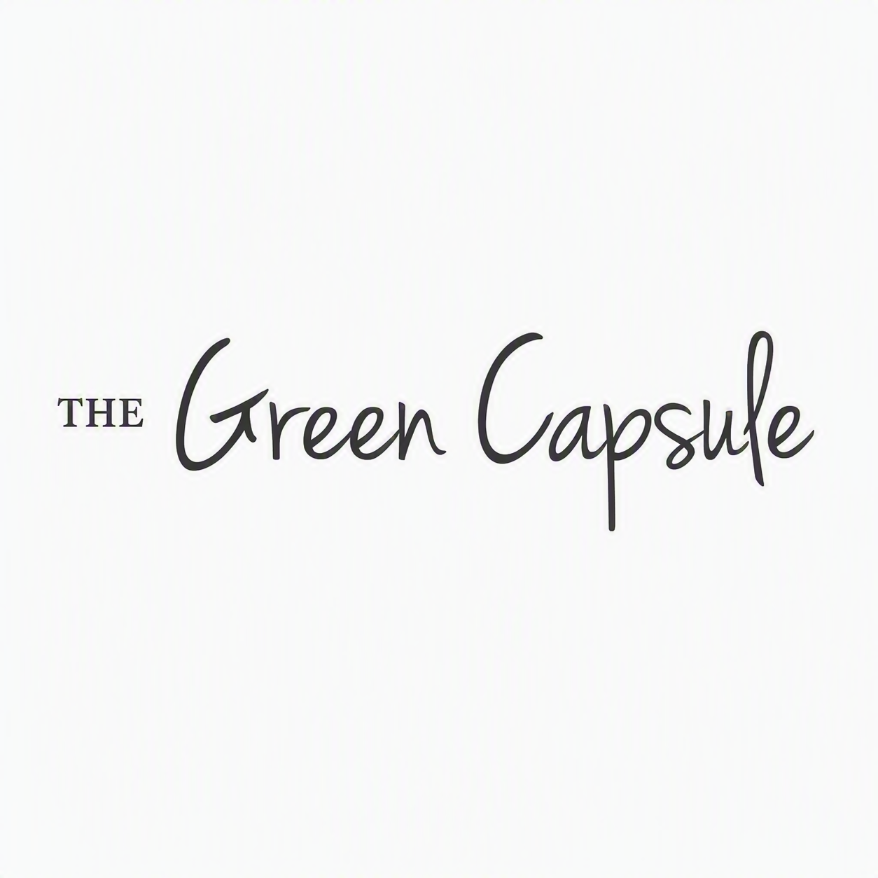 The Green Capsule logo
