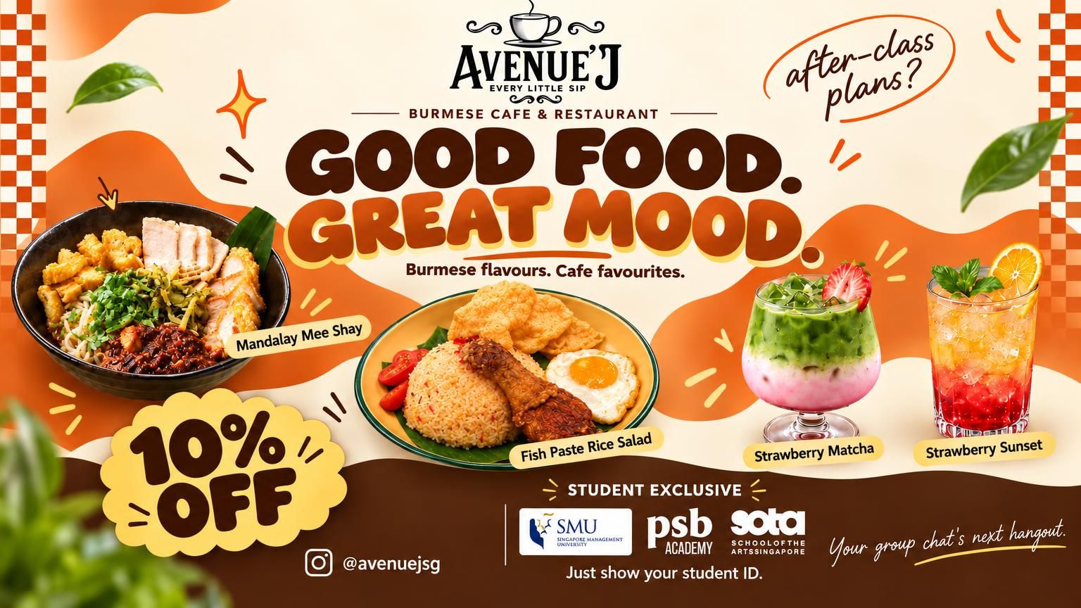 10% Off for SMU, PSB & SOTA Students