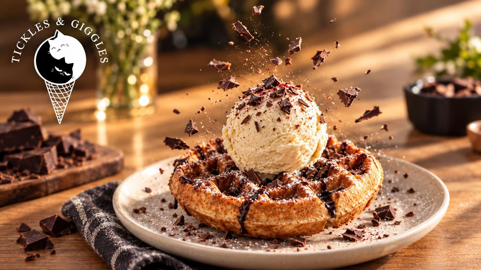 $9.90 Waffle + Single Scoop Classic Gelato